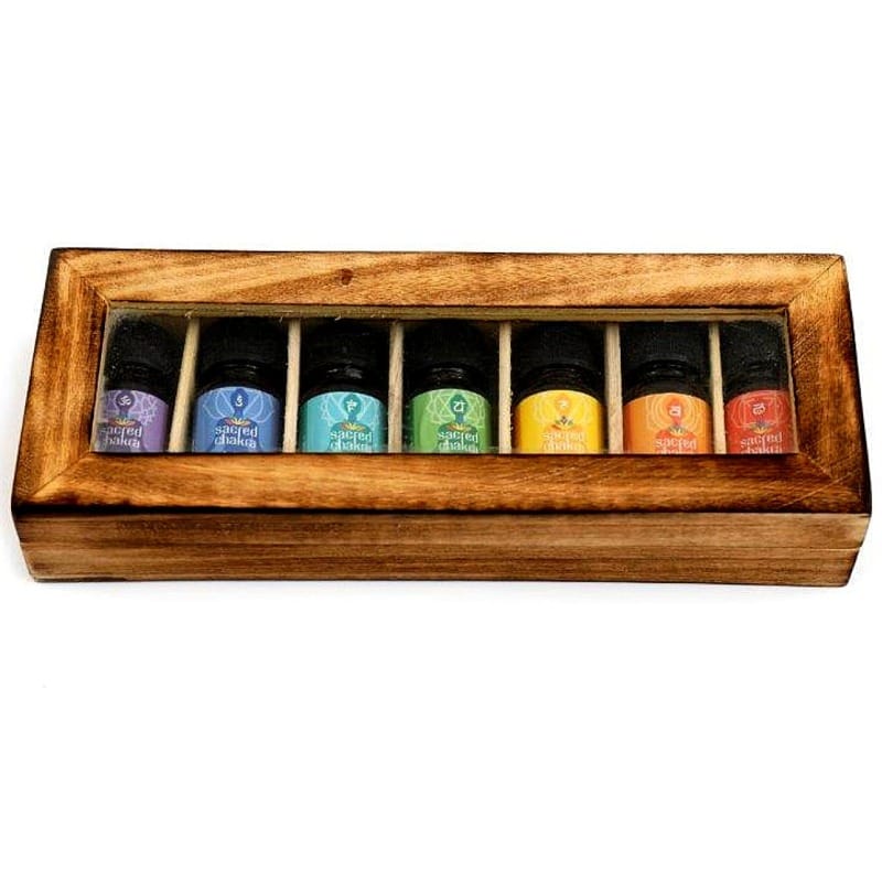 Set 7 Oli Essenziali dei Chakra Bio, 10 ml