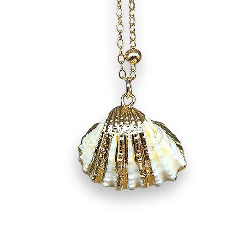 Yellow Fluorite - tumbled stone pendant necklace