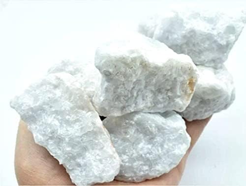 Raw white calcite