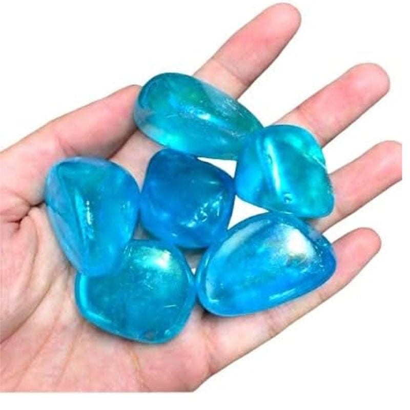 Cuarzo de agua aura pulido