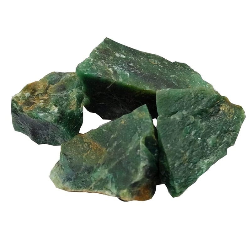 Raw Dark Green Jade
