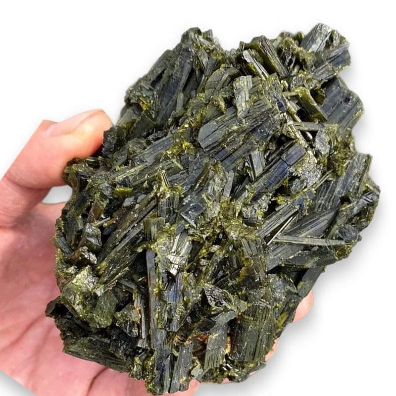 Tormalina Verde Cristalizzata Grezza