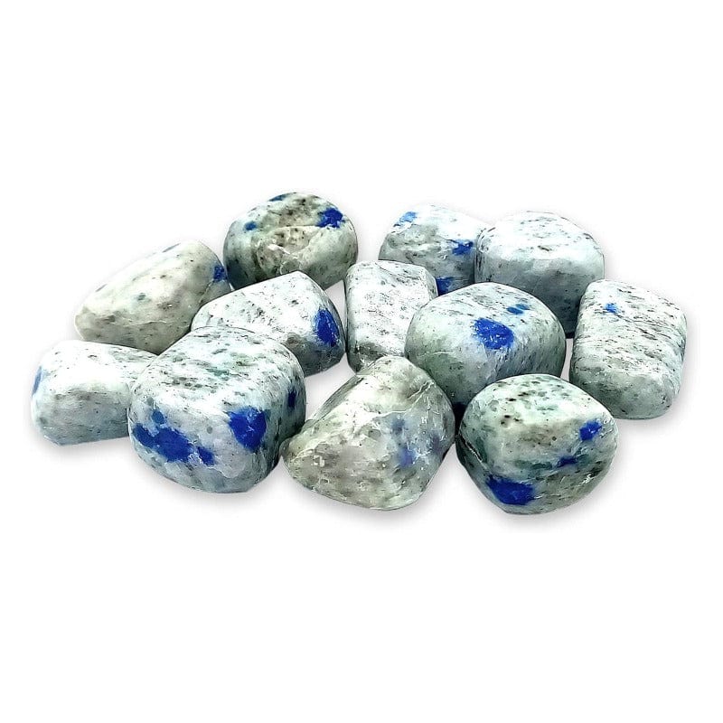 K2 tumbled azurite