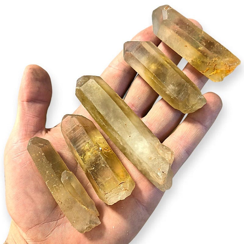 Punta de cuarzo ahumado 5-7 cm