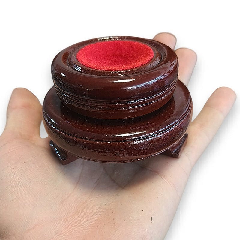 Wooden Pedestal for Spheres