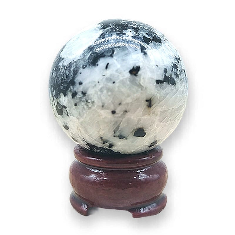 Sfera in Pietra di Luna Arcobaleno