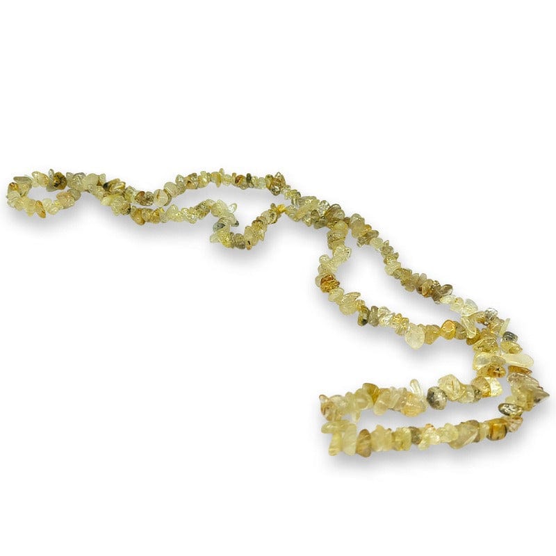 Cuarzo rutilado - Collar de chips