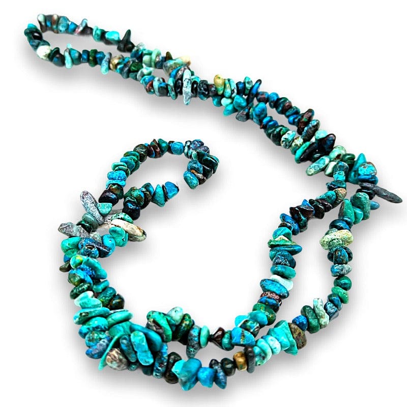 Crisocolla - collana in "chips"