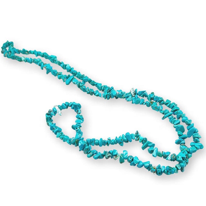 Turchese VERO - collana in "chips"