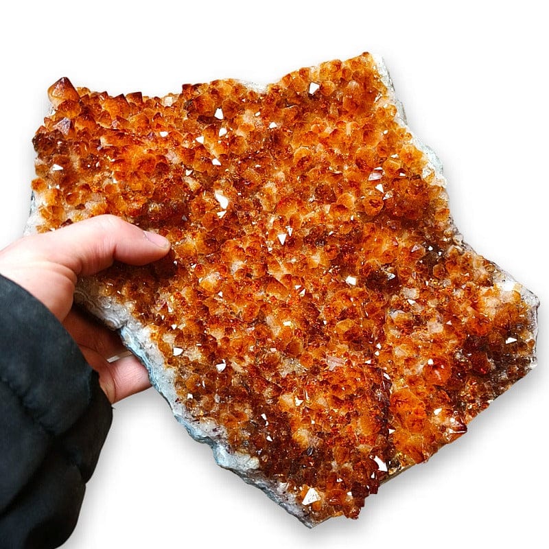 Raw Citrine Quartz in Druse (Madeira)