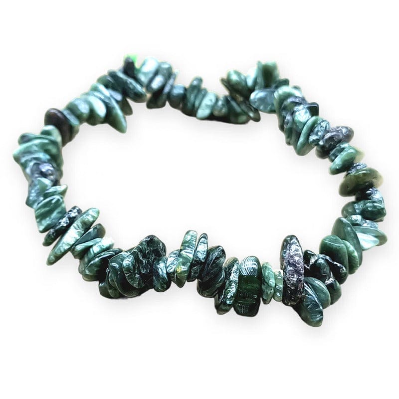 Serafinita - Pulsera elástica con chips