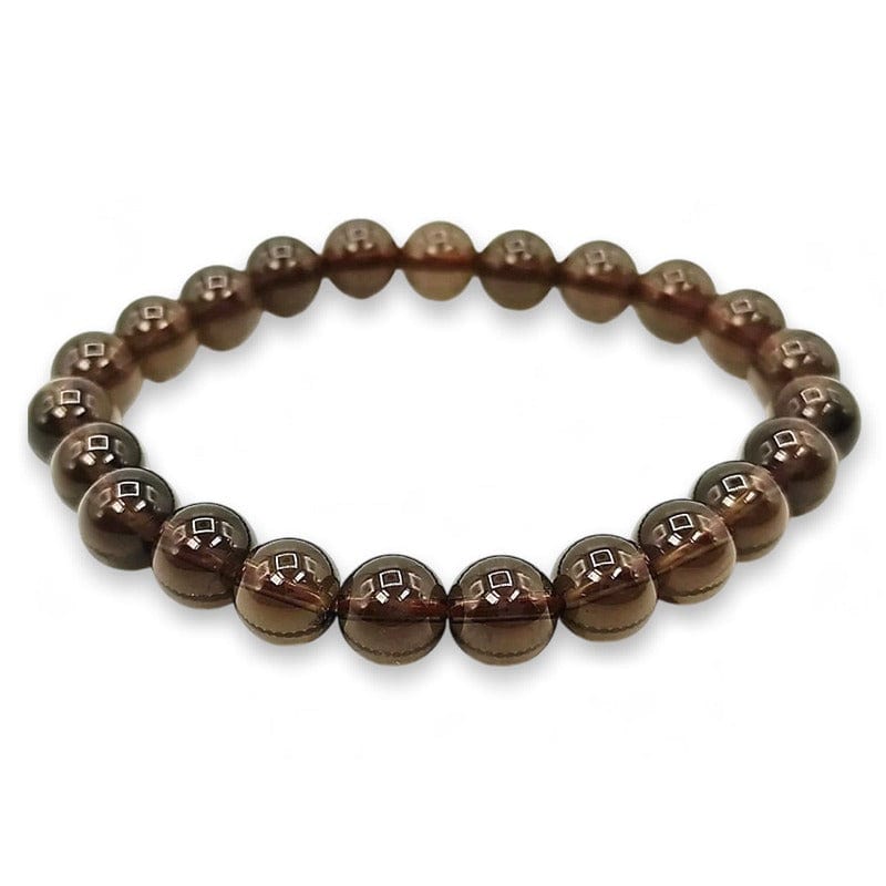 Indian agate - elastic bracelet in spheres