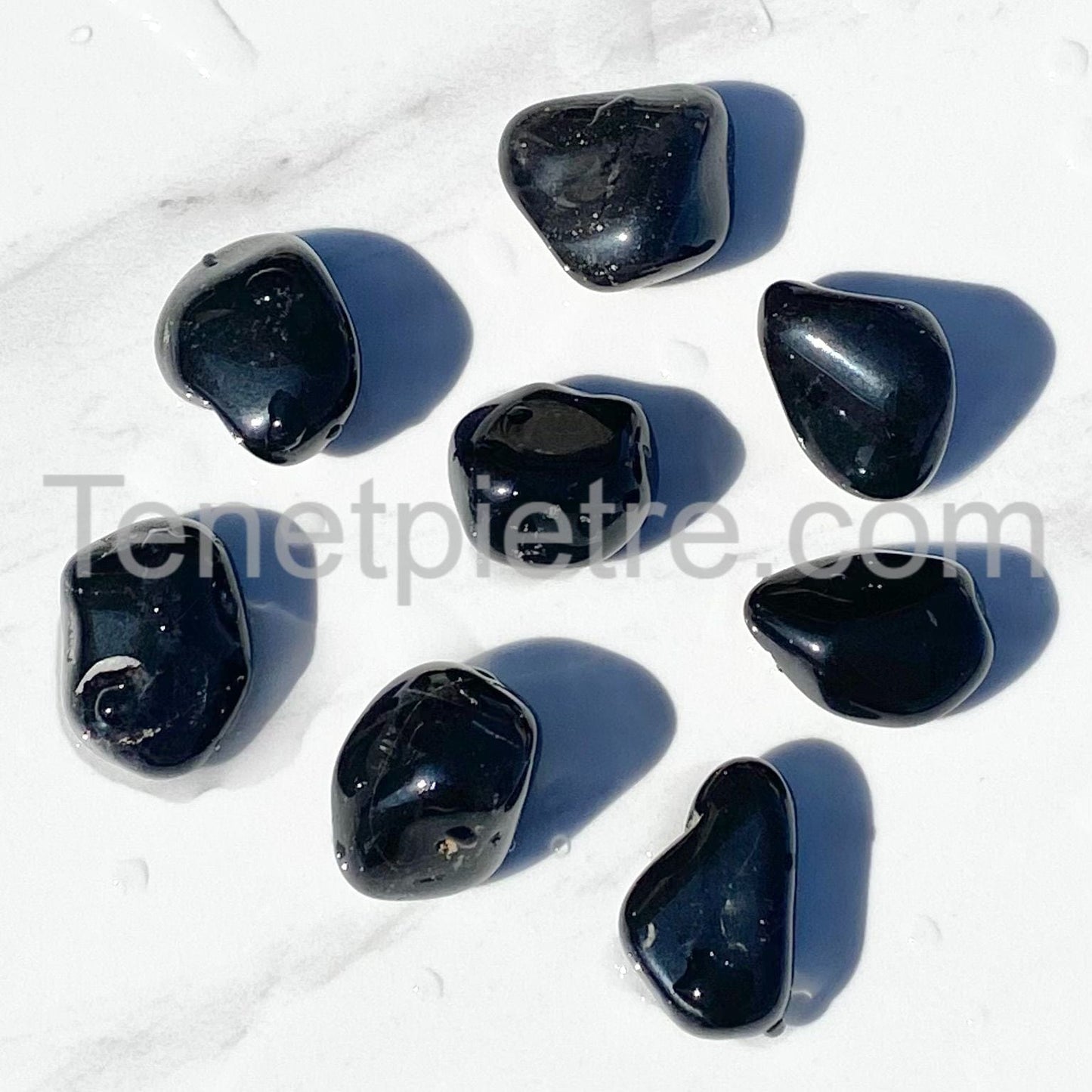 Tumbled Black Onyx