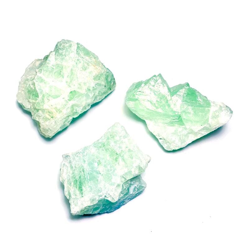 Tenetpietre Pietre grezze 1 pietra da 2-3 cm / Fluorite verde qualità standard Fluorite verde grezza