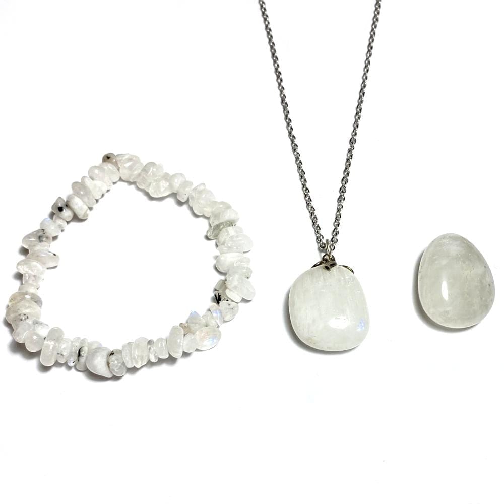 Pietra Di Luna Arcobaleno | Set Pietre Dure Zodiacali | Cancro – TENET - Foto 5