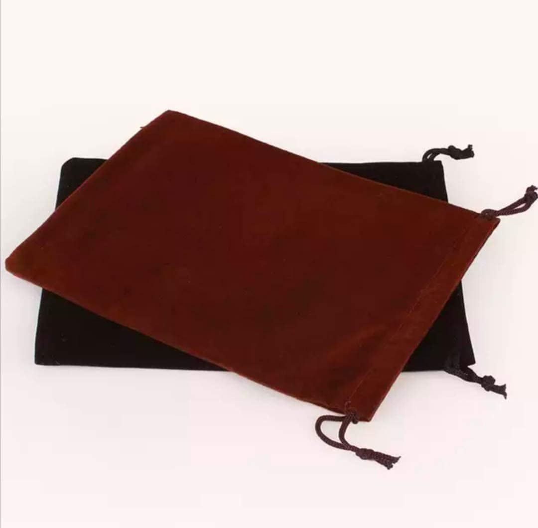 Tenetpietre Set TENET di pietre porta soldi con Quarzo Citrino, Labradorite, Occhio di tigre, Quarzo Ialino, Avventurina verde e Corniola