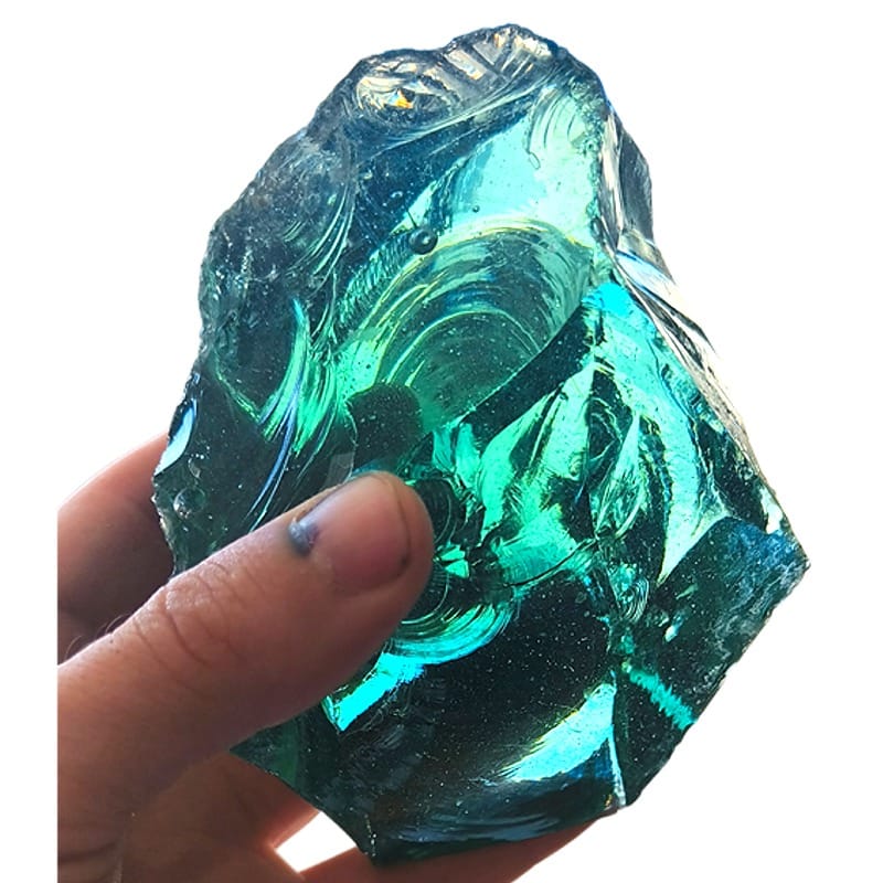 Obsidiana de copo de nieve cruda 