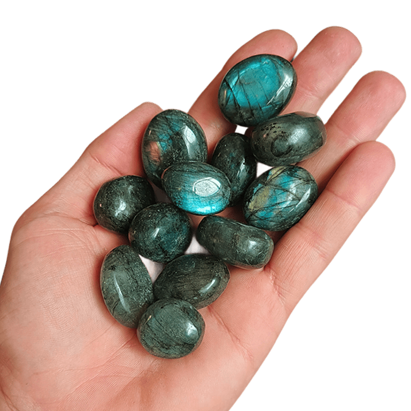 Labradorite burattata