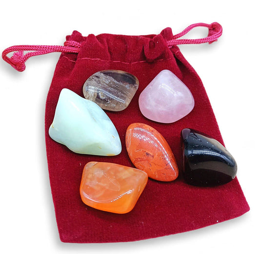 Couple attraction - set of crystal healing stones 