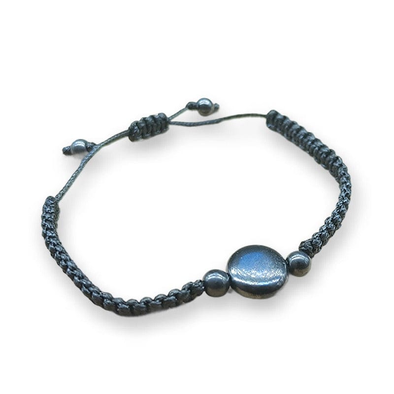 Shungite "success" macrame bracelet