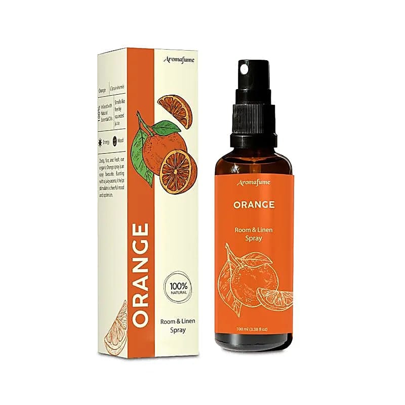 AROMAFUME - Spray per Ambienti agli Olii Essenziali 100% Naturale (ARANCIA)