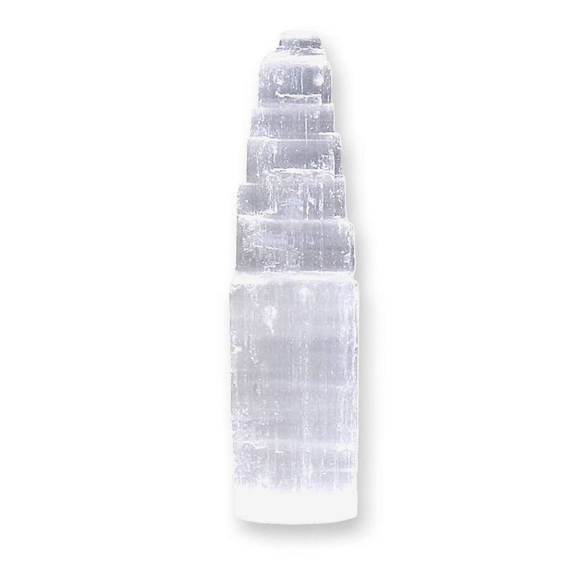 Monolite in selenite 20 cm