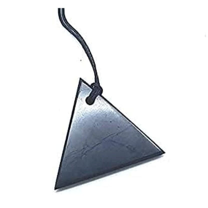 Shungite | Pendant Necklace | Triangle - Fire