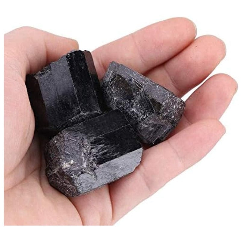 Raw black tourmaline 