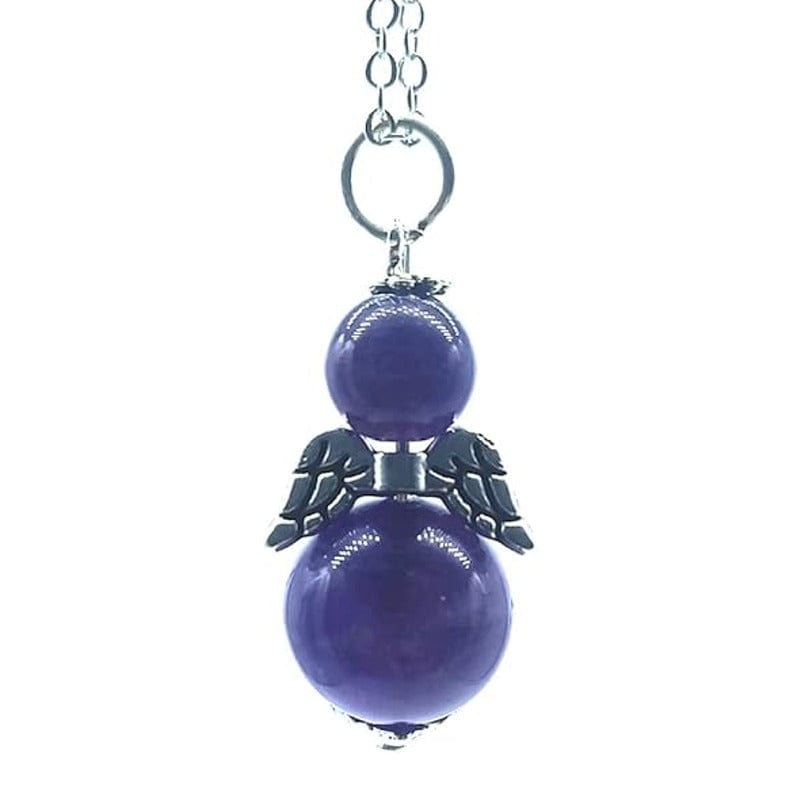 Guardian Angel Pendant in Amethyst