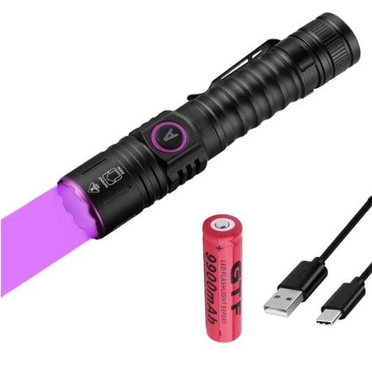 Torcia UV Professionale 5W con batteria al Litio