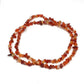 Carnelian - chips necklace