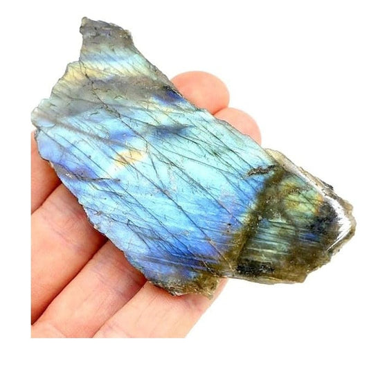 Ciondolo Collana Naturale Pietra Labradorite Artigianale Ciondolo Collana Naturale Pietra Labradorite Artigianale