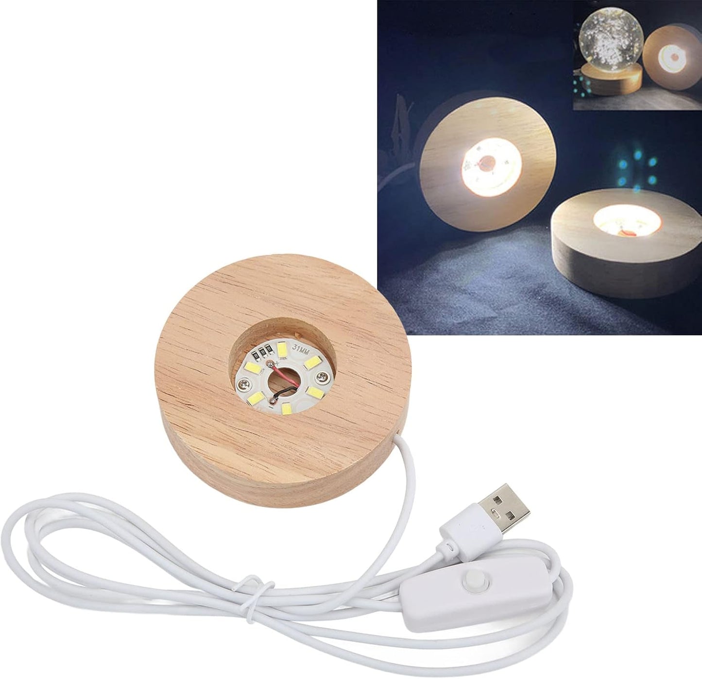 Lampada per sfere - Base Luminosa Led