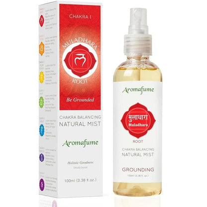 AROMAFUME - Spray per Ambienti agli Olii Essenziali 100% Naturale (CHAKRA 1 MULADHARA)