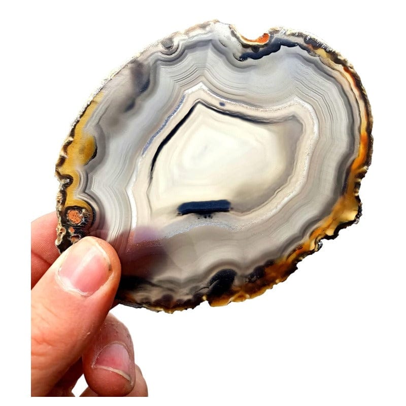 Agate - polished slices in various colors 