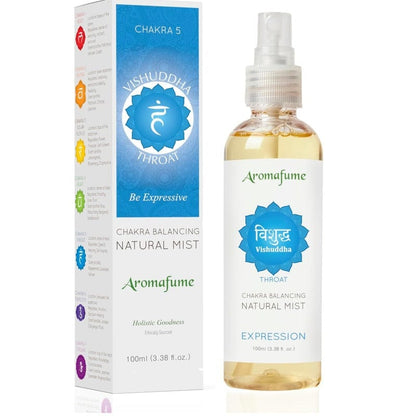 AROMAFUME - Spray per Ambienti agli Olii Essenziali 100% Naturale (CHAKRA 5° VISHUDDA)