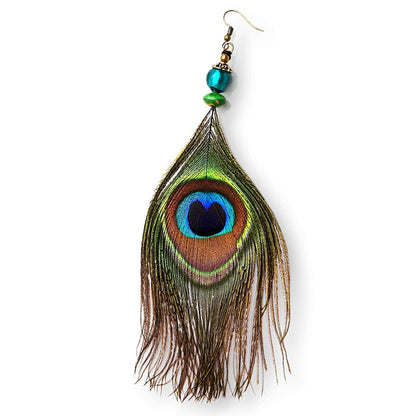 3 pieces Peacock Feather 13-16 cm