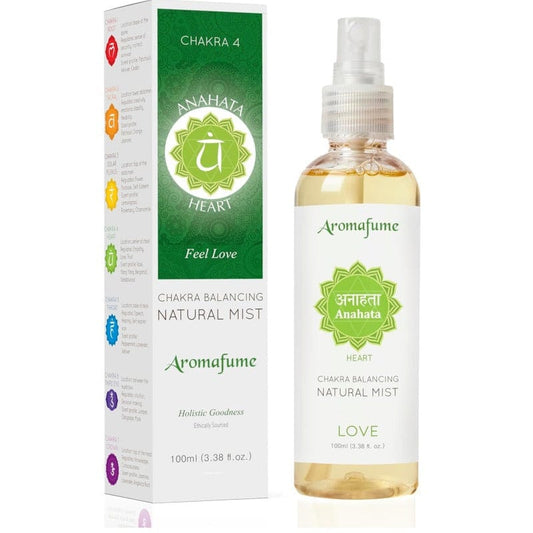 AROMAFUME - Spray per Ambienti agli Olii Essenziali 100% Naturale (CHAKRA 4° ANAHATA)