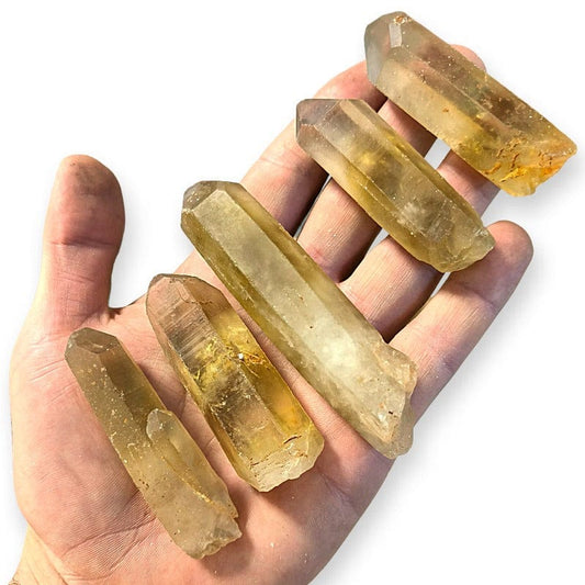 Punta quarzo Citrino  5-7 cm