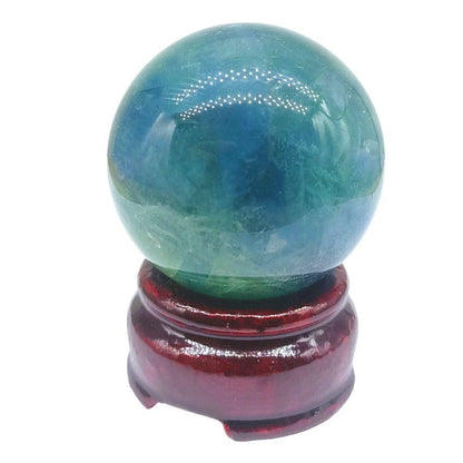 Sfera in Fluorite Blu