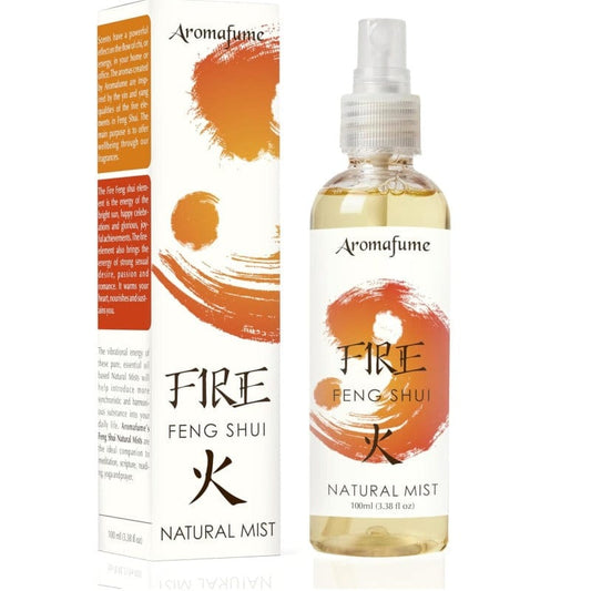 AROMAFUME - Spray per Ambienti agli Olii Essenziali 100% Naturale ( FENG SHUI - FUOCO)