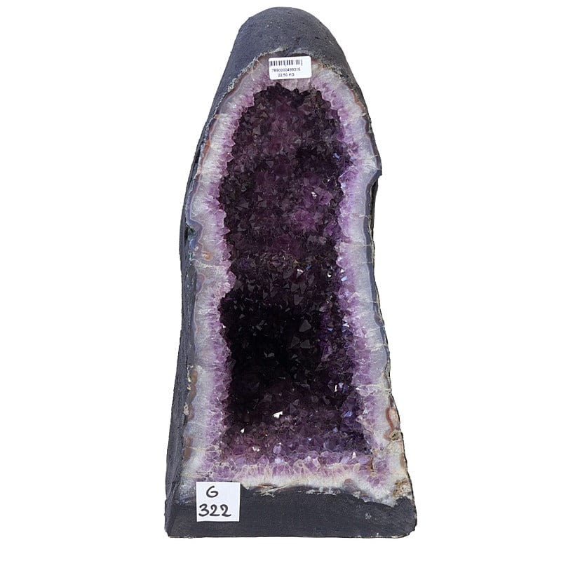 Geode di ametista Brasile "cattedrale" 22 KG