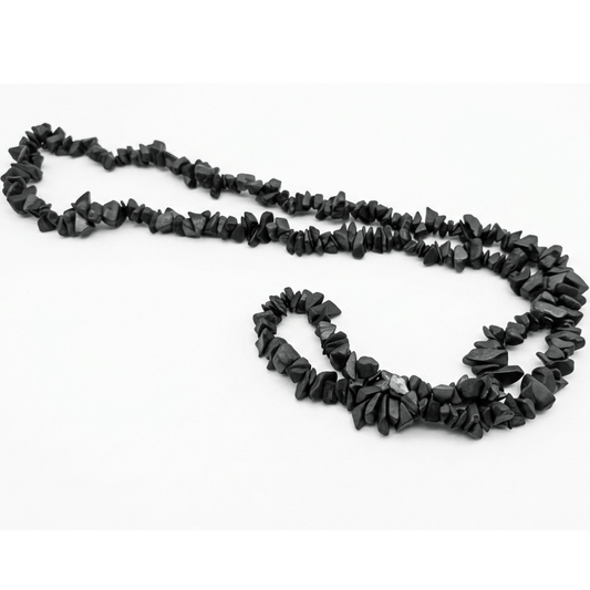 Collar de topacio jade - "chips"