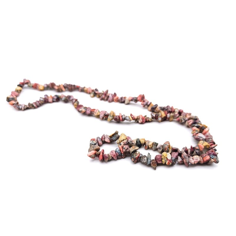 Jade Topaz - "chips" necklace