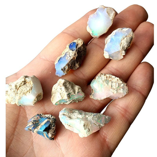 Opale arlecchino dall'etiopia grezzo 2-2,5 cm