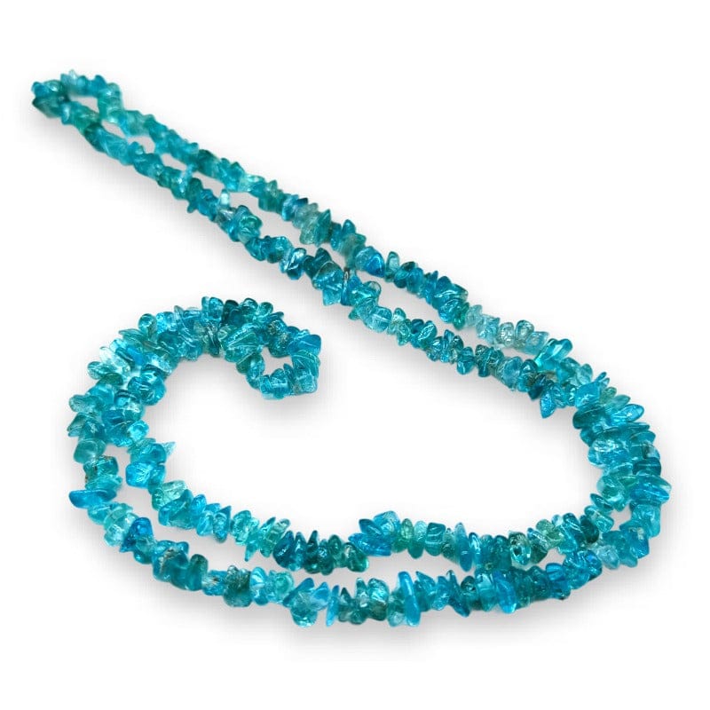 Apatite - "chips" necklace