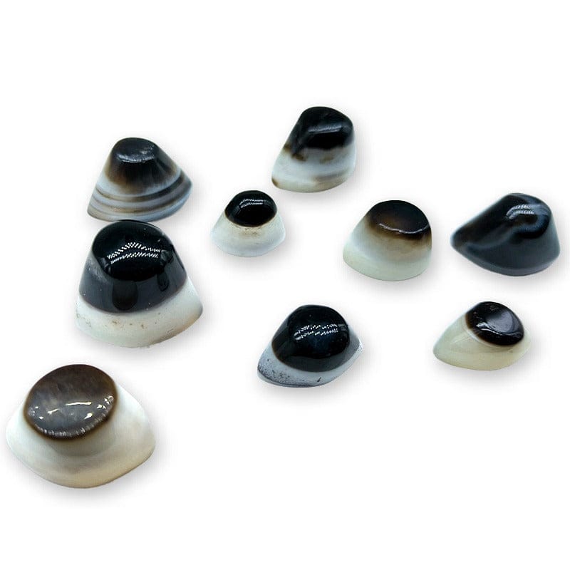 Epidote - tumbled stone pendant necklace