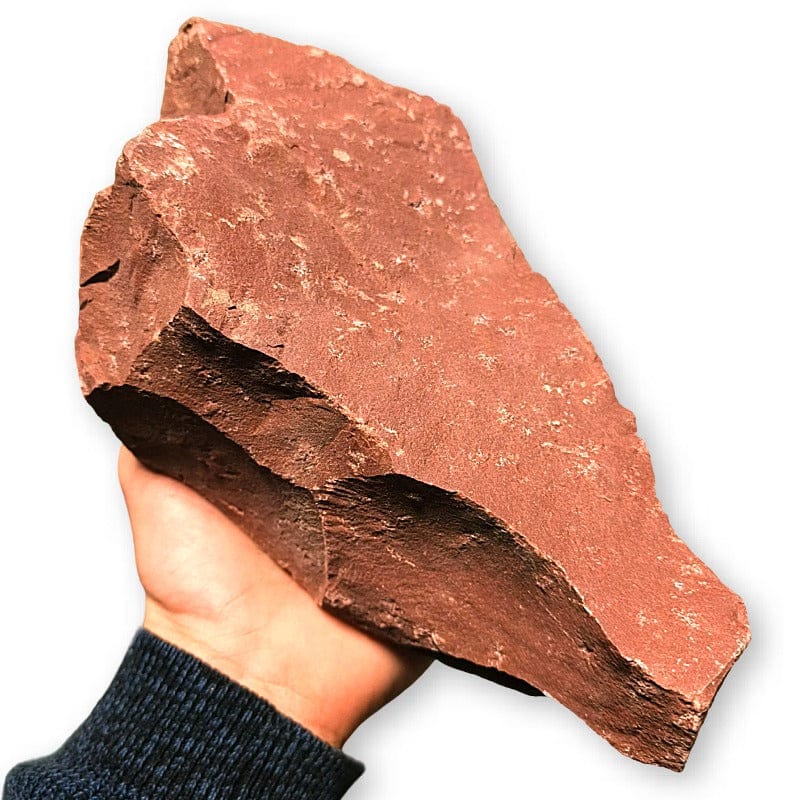 Raw red jasper