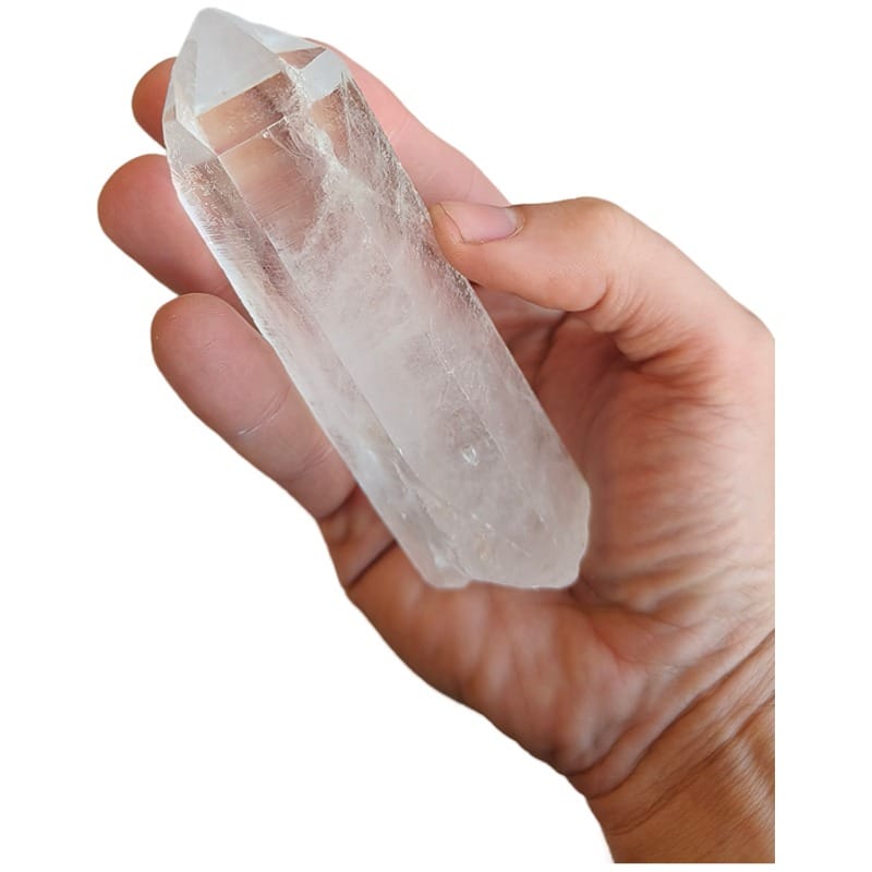 Cristal de roca - puntas ásperas