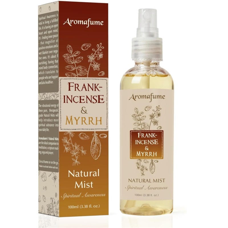 AROMAFUME - Spray per Ambienti agli Olii Essenziali 100% Naturale (INCENSO E MIRRA)